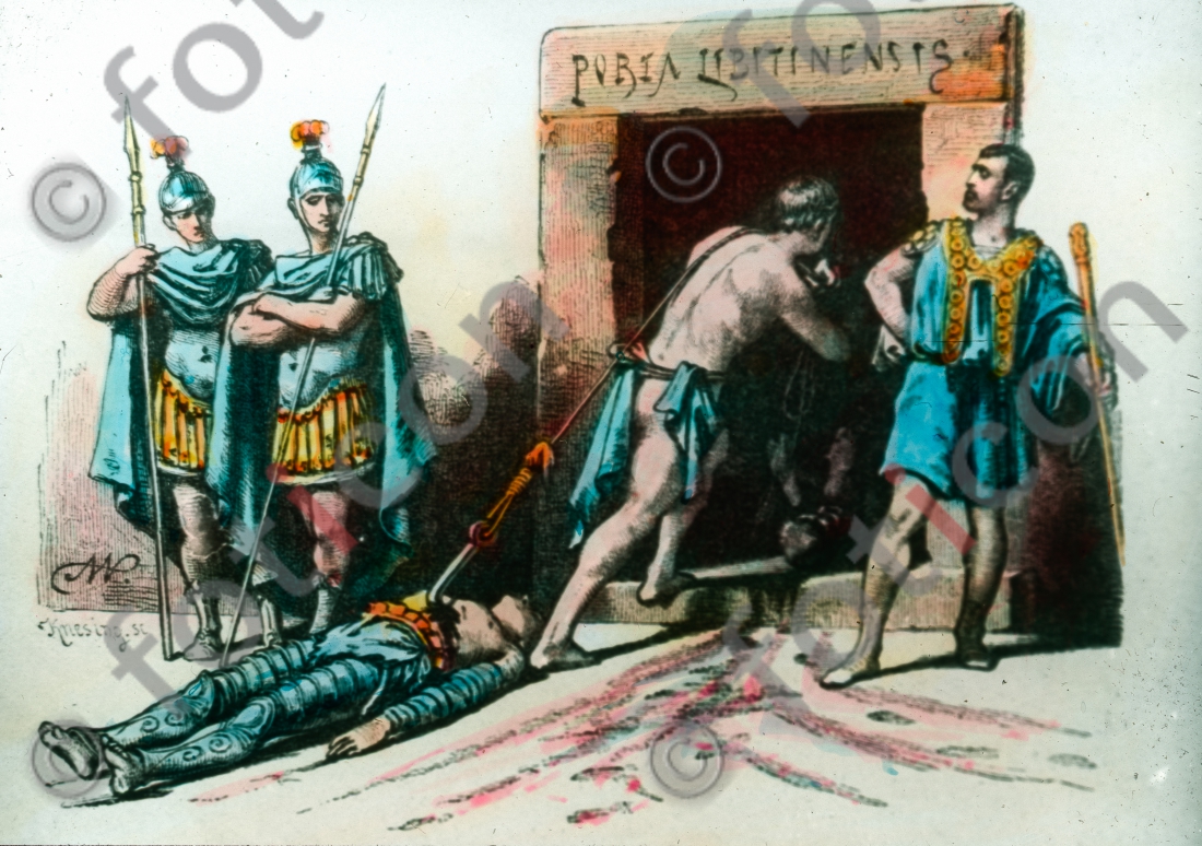 Die Totenpforte im Kolosseum | The Dead Door in the Coliseum  (foticon-simon-107-041.jpg)